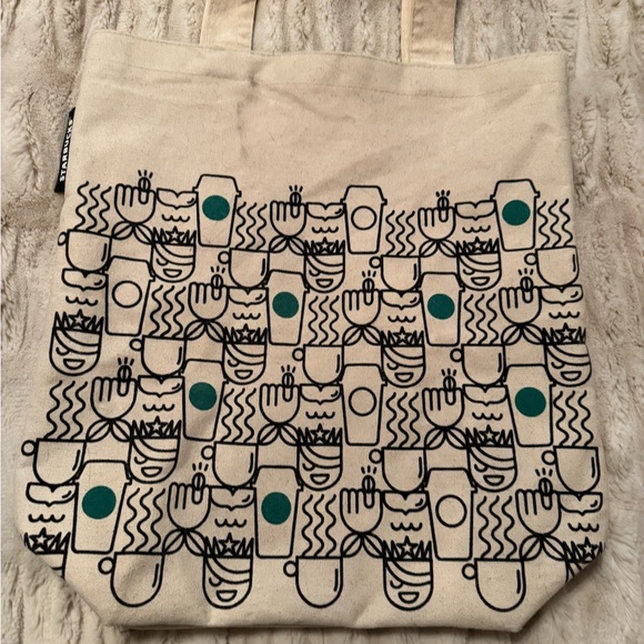 Starbucks Canvas Tote Bag - Picture 4 of 9